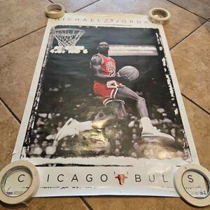 Michael Jordan Chicago Bulls Poster 34" X 24"